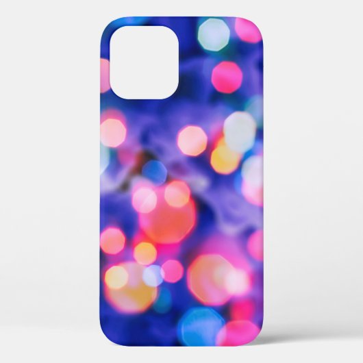 glittering shine bulbs lights background:blur of C Case-Mate iPhoneケース (裏面)