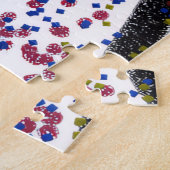 Glittery Dog Jigsaw Puzzle ジグソーパズル (側面)