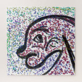 Glittery Dog Jigsaw Puzzle ジグソーパズル (縦)