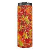 Glittery Fall Maple Leaves タンブラー (裏面)