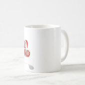 Glittery Feliz Navidad with Christmas Tree コーヒーマグカップ (正面右)