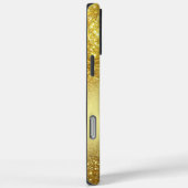 glittery golden personalized Case-Mate iPhoneケース (裏面 / 右)