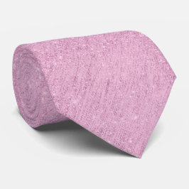 Glittery Lilac Background Men's Necktie ネクタイ