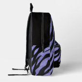 Glittery Zebra Pattern  Printed Backpack プリントバックパック (左)