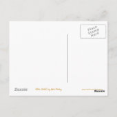 Glitz「金ゴールド」ポストカード ポストカード (裏面)