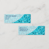 Glitz Blue Curve名刺スキニー スキニー名刺 (正面/裏面)