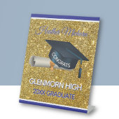 Glitz! Fun, Custom Graduation Party 台座サイン