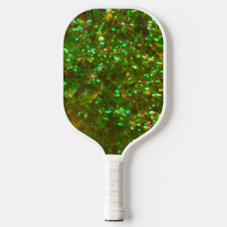 Glitz green glam glitter pickleball paddles! ピックルボールラケット