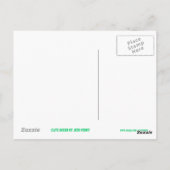 Glitz Green 'STAR'ポストカード ポストカード (裏面)