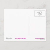 Glitz Pink 'LOVE'ポストカード ポストカード (裏面)