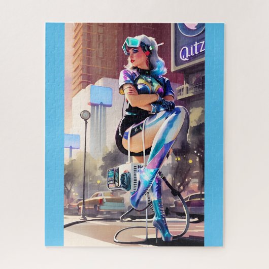 Glitz、Qitz、Glamor Ken Gage Art ジグソーパズル (縦)