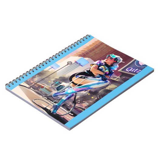 Glitz、Qitz、Glamor Ken Gage Art ノートブック (左側)