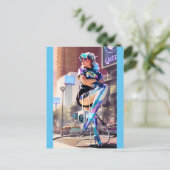 Glitz、Qitz、Glamor Ken Gage Art ポストカード (スタンド正面)