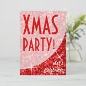 Glitz Red曲線「クリスマスパーティー!」招待 招待状 (スタンド正面)