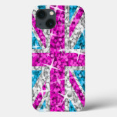 Glitz UKピンク印刷iPhoneケース Case-Mate iPhoneケース (裏面)