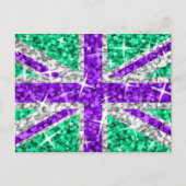 Glitz UK紫はがき ポストカード (正面)