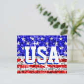 Glitz USA 'USA'ポストカード ポストカード (スタンド正面)