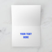 Glitz USA 「Your Text」グリーティングカード カード (内部)