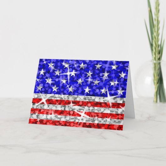 Glitz USA 「Your Text」グリーティングカード カード (正面)