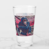 GlitzyAnimal_Chimpanzee_001 タンブラーグラス (裏面)