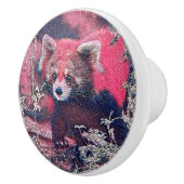 GlitzyAnimal_RedPanda_005 セラミックノブ (右)
