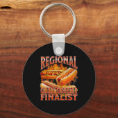 Glizzy Gobbler Funny Wiener Hot Dog Meme Bootleg G キーホルダー (正面)