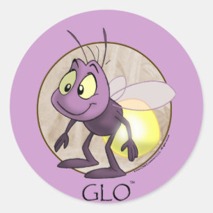 GLOのステッカー ラウンドシール