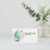 Global Business and Finance Network 名刺 (スタンド正面)