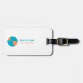 Global Communications Icon ラゲッジタグ (正面横)