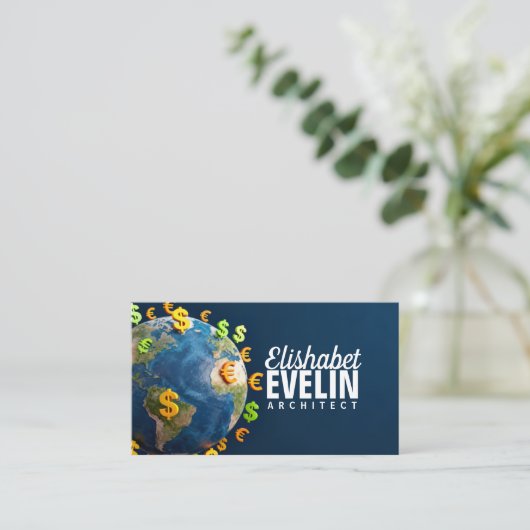 Global Currency D67 名刺 (スタンド正面)