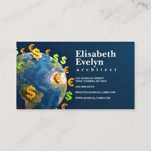 Global Currency D67 名刺 (裏面)