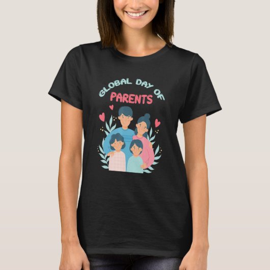 Global Day Of Parents June 1 United Nations Tシャツ (正面)