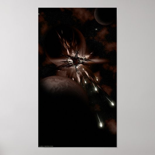 Global Destruction ポスター (正面)