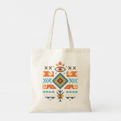 Global Ethnic Tribal Pattern Tote Bag トートバッグ (裏面)