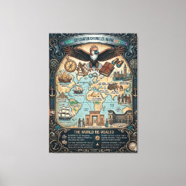 Global Exploration Chronicles キャンバスプリント