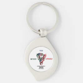 Global Football 2026 Keychain| Mexico USA Canada  キーホルダー