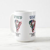 Global Football North America 2026  コーヒーマグカップ (正面左)