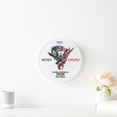 Global Football North America 2026 Wall Clock ラウンド壁時計 (ホーム)