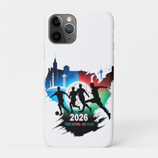Global Soccer 2026 Three Nations. One Dream.  Case-Mate iPhoneケース (裏)