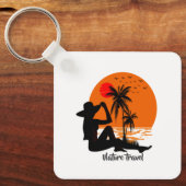 Global Tourism Resilience Day キーホルダー (正面)