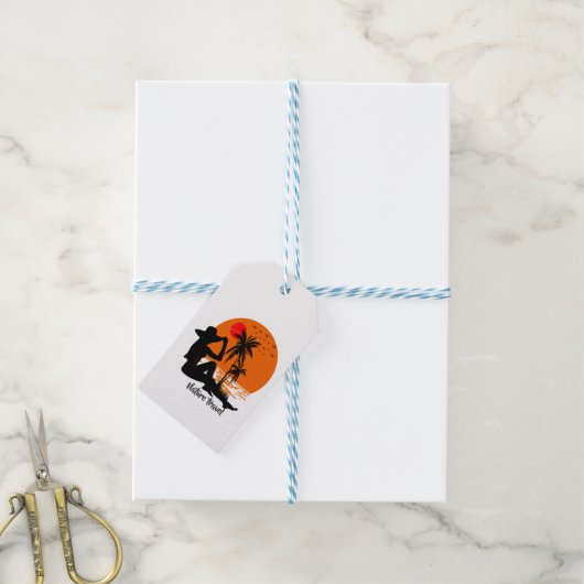 Global Tourism Resilience Day ギフトタグ (より糸付き)