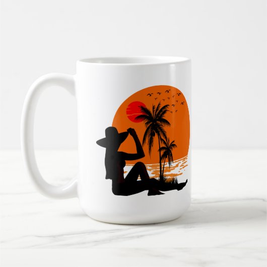 Global Tourism Resilience Day コーヒーマグカップ (左)