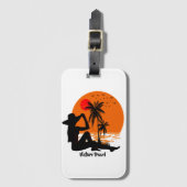 Global Tourism Resilience Day ラゲッジタグ (正面縦)