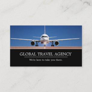 Global Travel Agency Agentビジネスカード 名刺