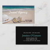 Global Travel Agency Agentビジネスカード 名刺 (正面/裏面)