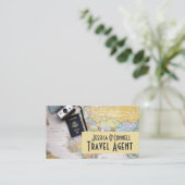 Global Travel Agency Agentビジネスカード 名刺 (スタンド正面)