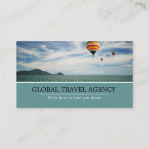 Global Travel Agency Agentビジネスカード 名刺