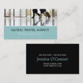 Global Travel Agency Agentビジネスカード 名刺 (正面/裏面)