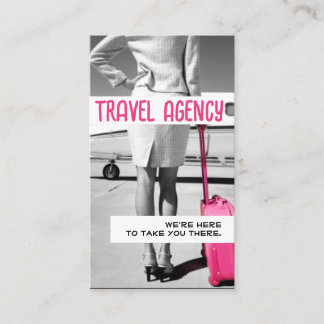 Global Travel Agency Agent Business Card 名刺