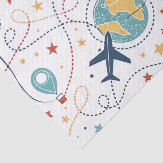 Global Travel Aviation Pattern (1) 薄葉紙 (詳細)
